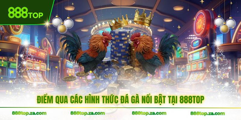 Điểm qua các hình thức đá gà nổi bật tại 888TOP
